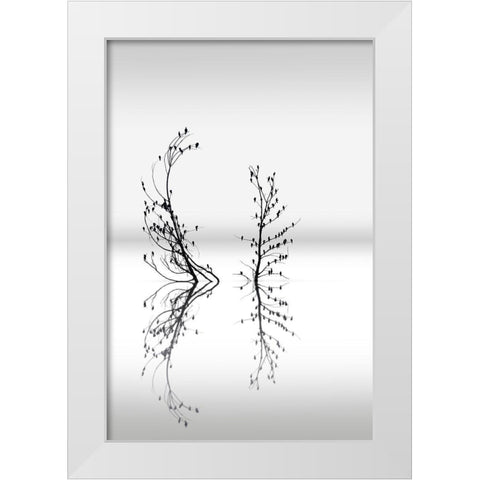 Dreamland 03 White Modern Wood Framed Art Print by Digalakis, George