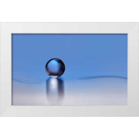 To Find Silence White Modern Wood Framed Art Print by Westum, Heidi