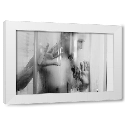 Beyond White Modern Wood Framed Art Print by Goryunov, Georgy