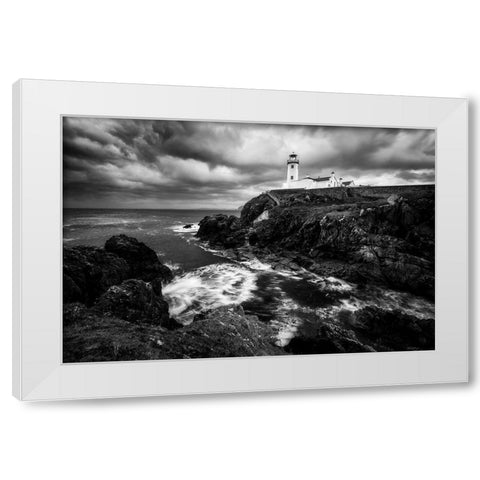 The Guardian White Modern Wood Framed Art Print by Gastager, Daniel