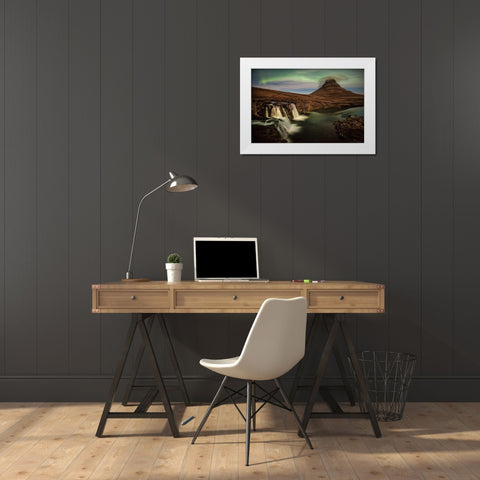 Covered ... White Modern Wood Framed Art Print by Svoboda Mqep, Peter