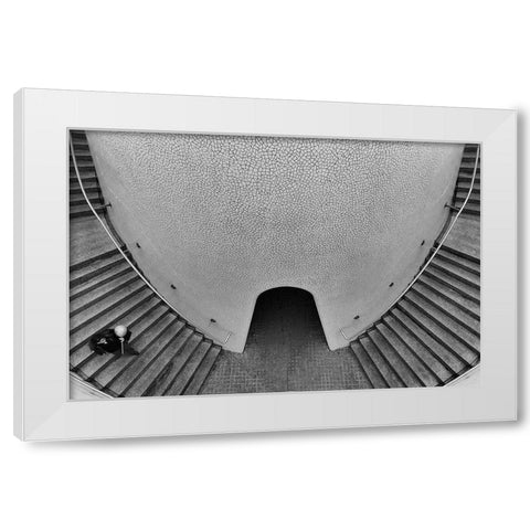 Valencia 2 White Modern Wood Framed Art Print by Della Latta, Massimo