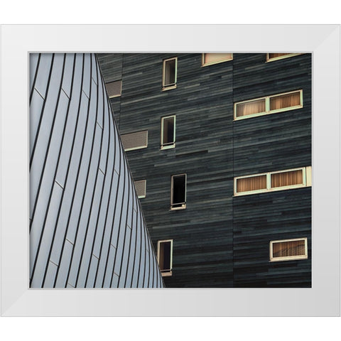 Different Styles. White Modern Wood Framed Art Print by Verschelden, Harry