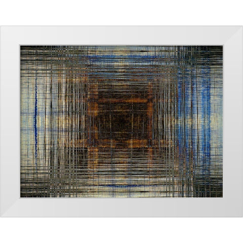 Psychosis White Modern Wood Framed Art Print by Domont, Jois