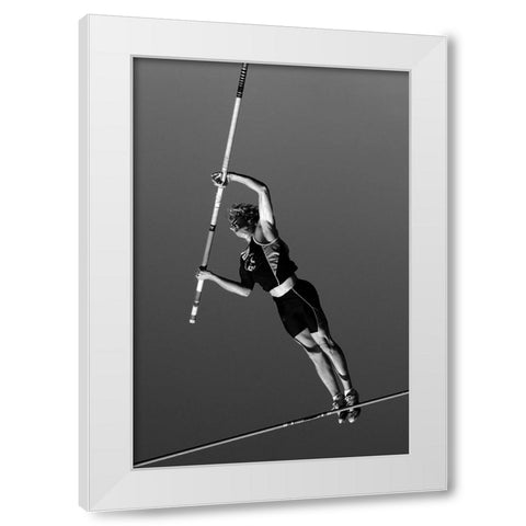Force Of Desire II. White Modern Wood Framed Art Print by Kravanja, Jure