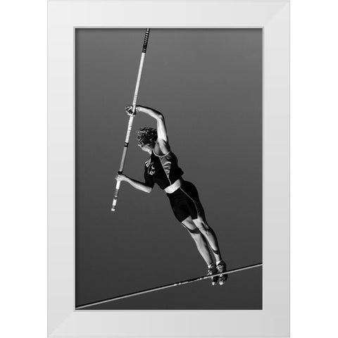 Force Of Desire II. White Modern Wood Framed Art Print by Kravanja, Jure