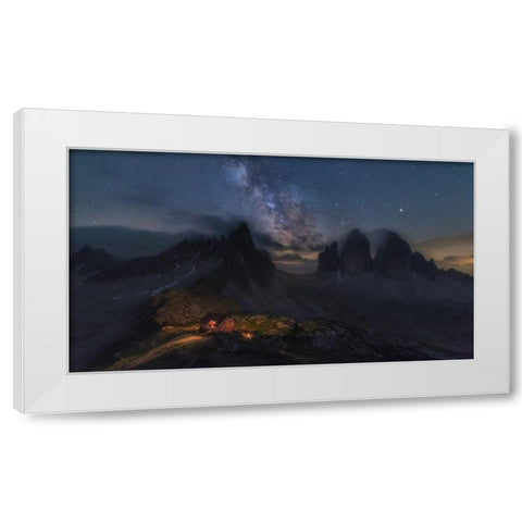 Locatelli White Modern Wood Framed Art Print by Martin Castan, David