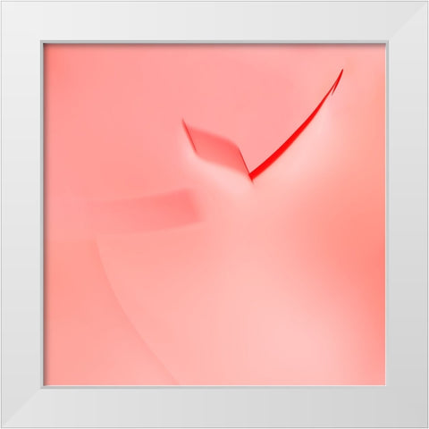 Hooc-Ky White Modern Wood Framed Art Print by Claes, Gilbert