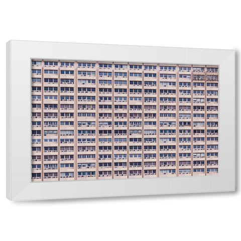 Their Home White Modern Wood Framed Art Print by Her, Heung-mu