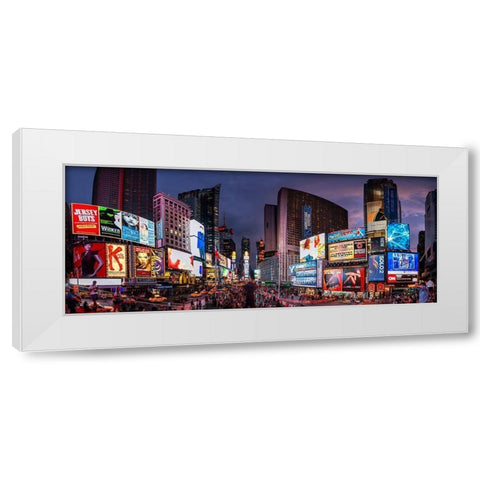 Tq White Modern Wood Framed Art Print by Martin Castan, David