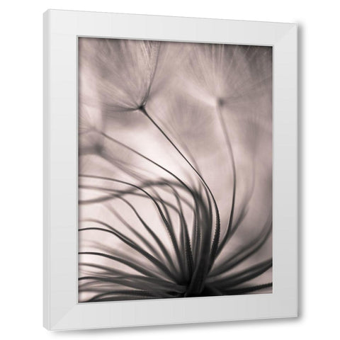 Untitled White Modern Wood Framed Art Print by Or, Keren