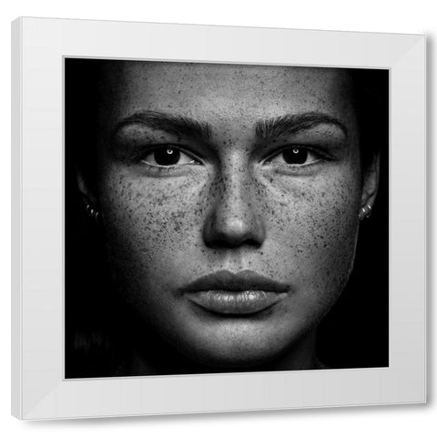 Romi White Modern Wood Framed Art Print by Krystynek Mqep, Martin