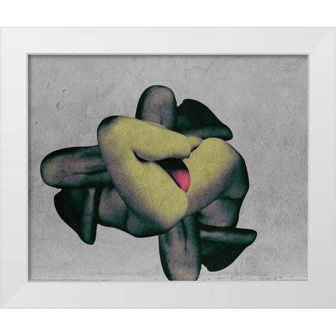 Nature Morte 1 White Modern Wood Framed Art Print by Hattori, Fuyuki