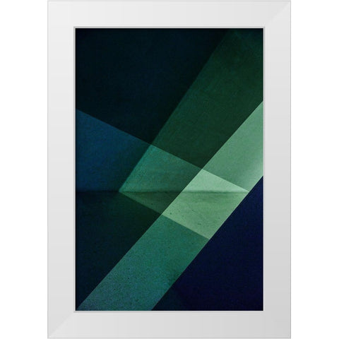 Untitled White Modern Wood Framed Art Print by Schuster, Inge