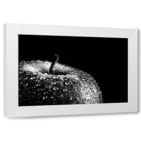 Appel White Modern Wood Framed Art Print by Coenders, Chris