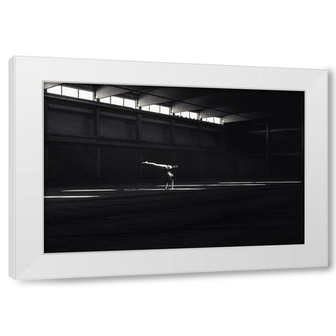 Ballando Nella Luce White Modern Wood Framed Art Print by Krystynek MQEP, Martin