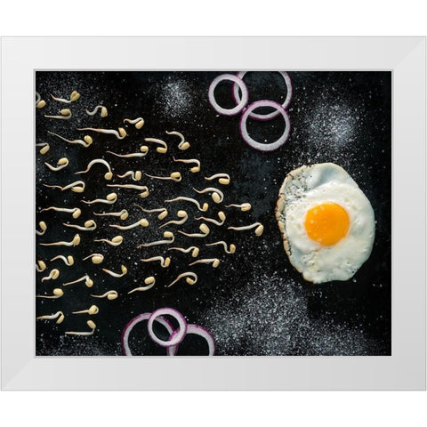 And The Winner Is... White Modern Wood Framed Art Print by Damsten, Petri