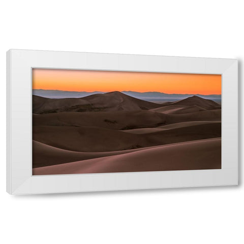 Great Shades White Modern Wood Framed Art Print by Agazzi, Andreas