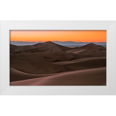 Great Shades White Modern Wood Framed Art Print by Agazzi, Andreas