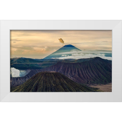 The Gods Masterpiece White Modern Wood Framed Art Print by Zhang Yu, Ryan