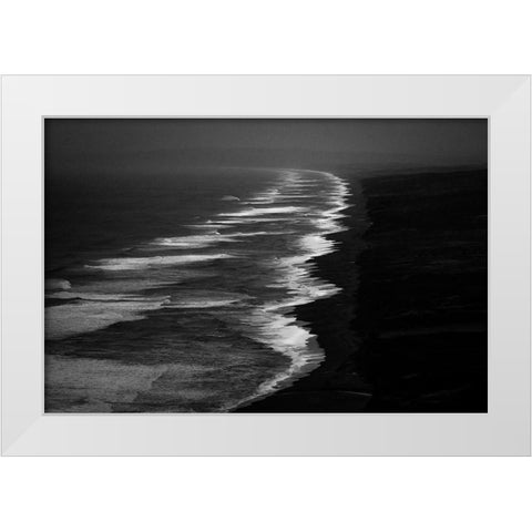 Ive Heard The Mermaids Singing White Modern Wood Framed Art Print by Darby, Rob