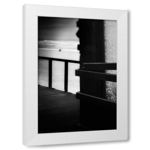 Bring Me The Horizon White Modern Wood Framed Art Print by Correia, Rui