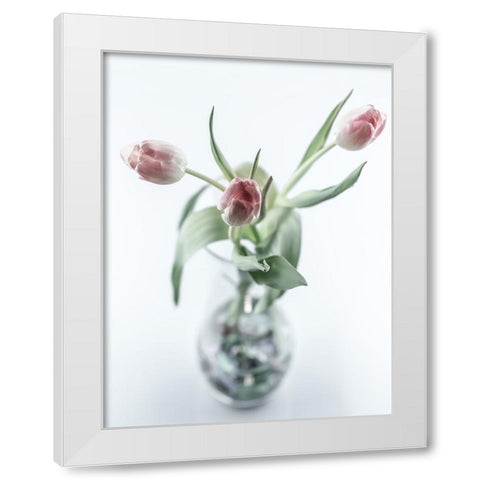 For My Girl White Modern Wood Framed Art Print by Skvortsov, Dmitry