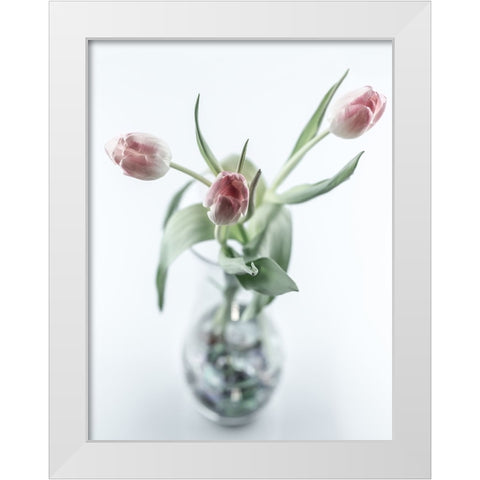 For My Girl White Modern Wood Framed Art Print by Skvortsov, Dmitry