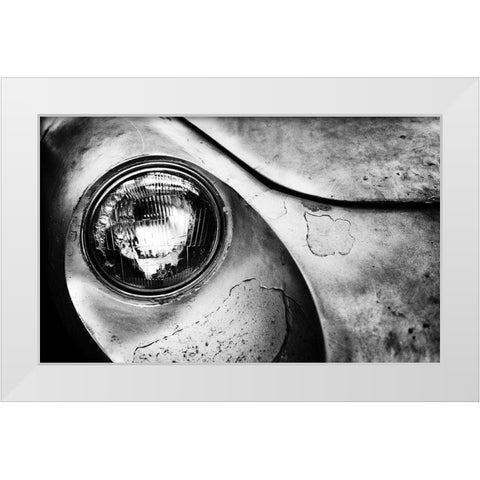 Dead Alfa R. White Modern Wood Framed Art Print by Hartlieb, Jurgen