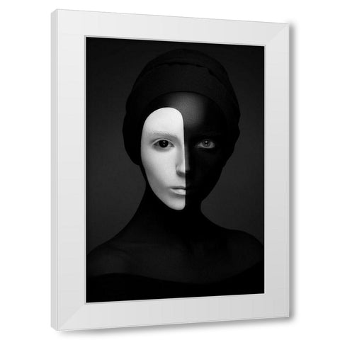 Black Renaissance White Modern Wood Framed Art Print by Malikov, Alex