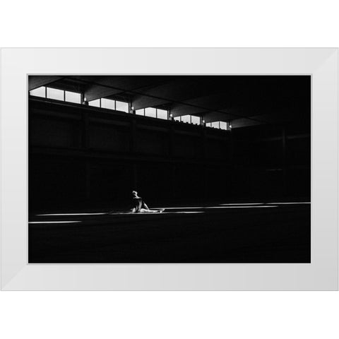 Ballando Nella Luce White Modern Wood Framed Art Print by Krystynek MQEP, Martin