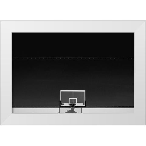 Before The Game  - Part 2 White Modern Wood Framed Art Print by Endermann, Rolf