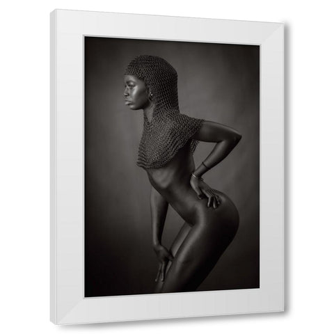 Jess White Modern Wood Framed Art Print by Catchlight Studio