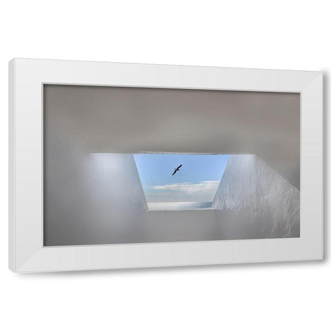 Hope White Modern Wood Framed Art Print by Palceska, Anita