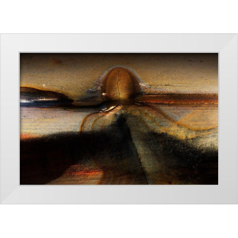 .....095Ac..... White Modern Wood Framed Art Print by Januar, Johanes