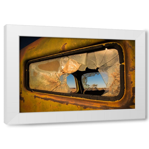 Deserted White Modern Wood Framed Art Print by Wride, Linda