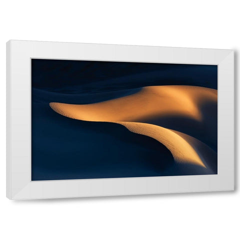 Light And Shadow White Modern Wood Framed Art Print by Asghar Alimoradi, Ali