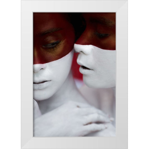 Independence Day Indonesia White Modern Wood Framed Art Print by Ichsan