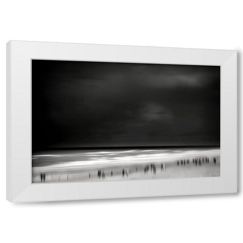 Lost Souls White Modern Wood Framed Art Print by Flour, Bruno