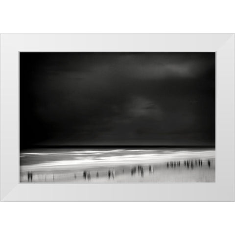 Lost Souls White Modern Wood Framed Art Print by Flour, Bruno