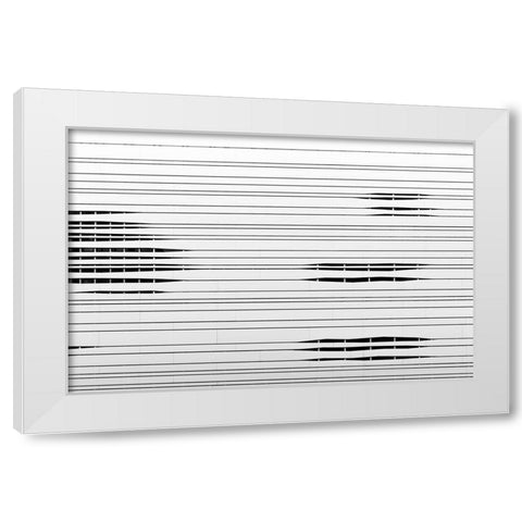 Hidden Galleries White Modern Wood Framed Art Print by Van Son, Greetje