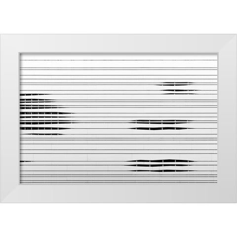 Hidden Galleries White Modern Wood Framed Art Print by Van Son, Greetje