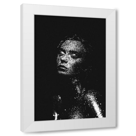 Untitled White Modern Wood Framed Art Print by Vasilenko, Artem