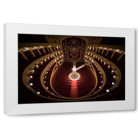 Prevention White Modern Wood Framed Art Print by Skvortsov, Dmitry