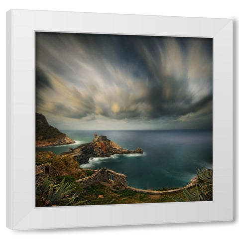 Fortress... White Modern Wood Framed Art Print by Browko, Krzysztof