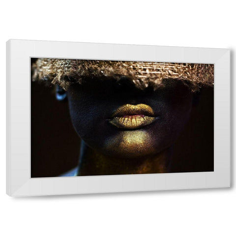 Imperfect White Modern Wood Framed Art Print by Kovalev, Ivan