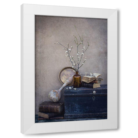 Almost Spring... White Modern Wood Framed Art Print by Lazarov, Dimitar