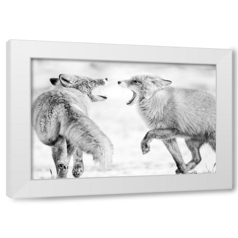 Winter Dream 2 White Modern Wood Framed Art Print by Itoyama, Eiji