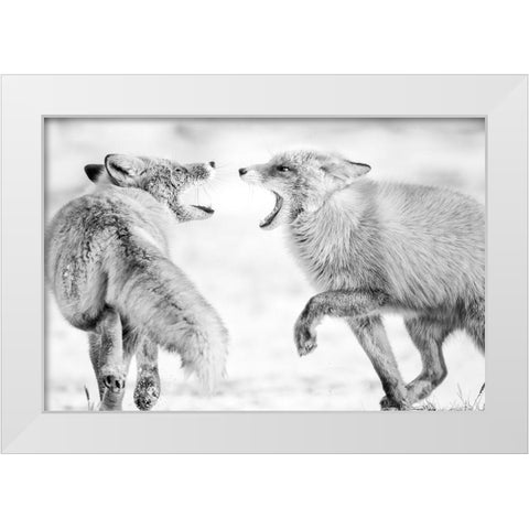 Winter Dream 2 White Modern Wood Framed Art Print by Itoyama, Eiji