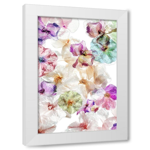 Ghost Orchids White Modern Wood Framed Art Print by Shumilova, Ludmila
